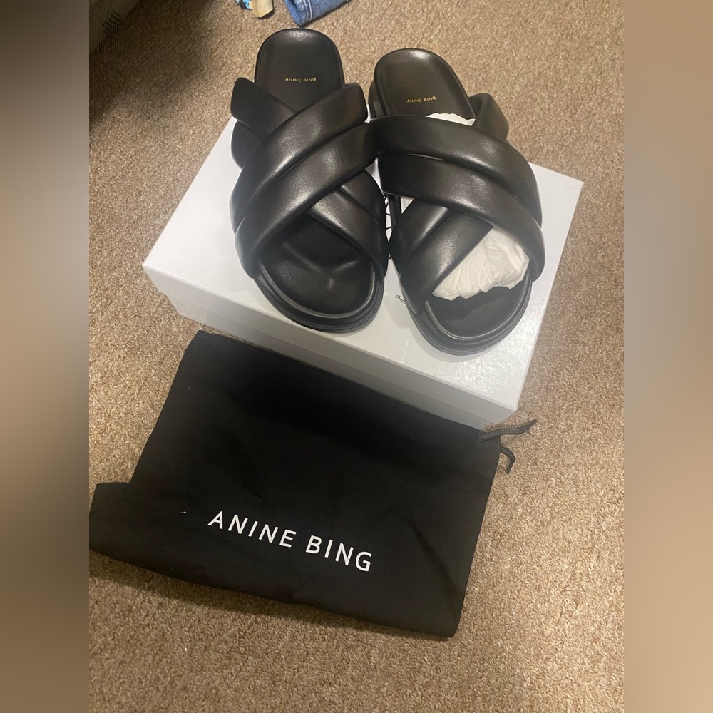 Anine Bing Lizzie slides